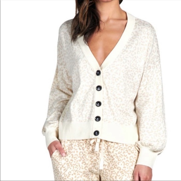 Anthropologie Sanctuary Leopard Print Cardigan - Picture 1 of 6